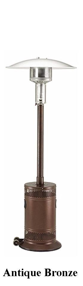 Patio Comfort portable outdoor bronze patio heater