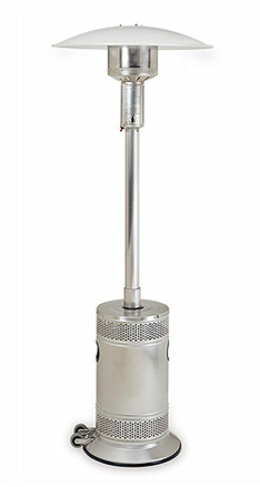 Patio Comfort portable outdoor stainless steel LP heater
