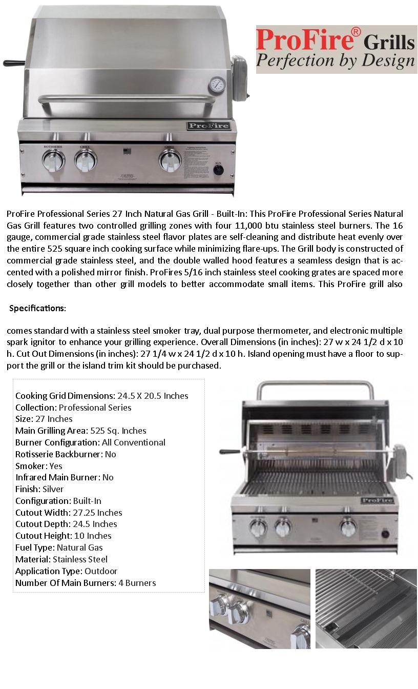 ProFire Professional Series 27