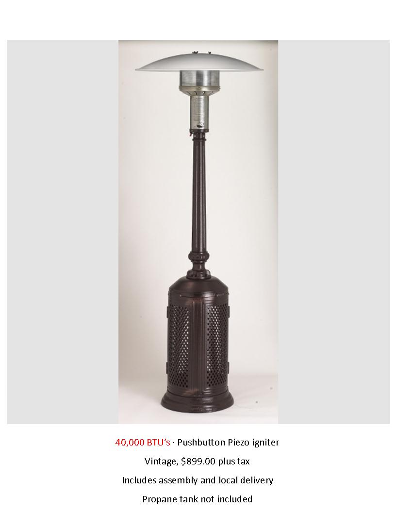 Vintage Patio Heater
